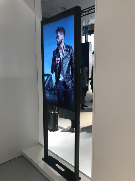 Support colonne vitrine Peerless DS-OMND-Floor