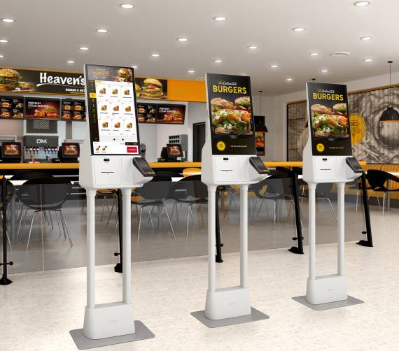 Borne de self-service Samsung Kiosk