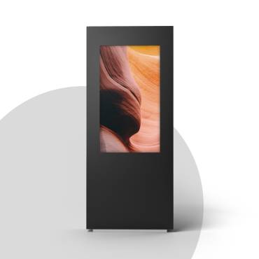 Totem interactif extérieur - MIRROR