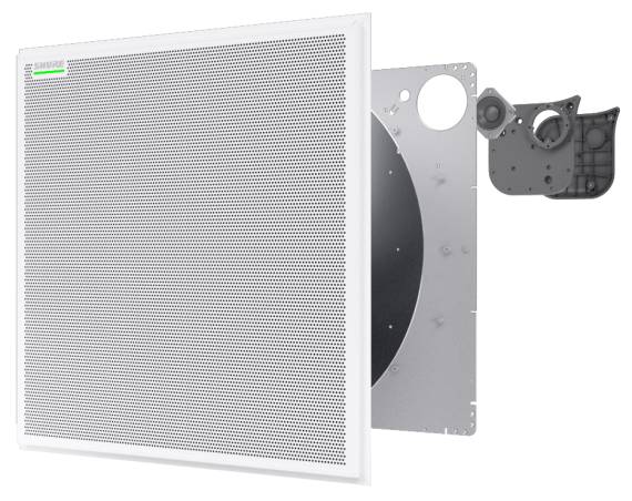 Microphone de plafond avec haut-parleur intégré Shure MXA902