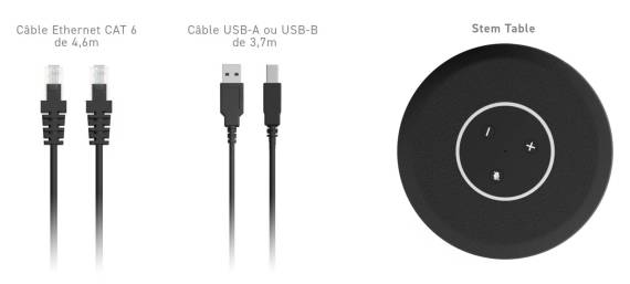Microphone Shure Stem Table