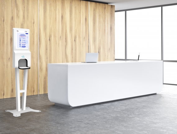 Borne digitale sanitaire