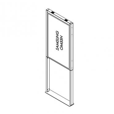Totem vitrine Erard Omnium