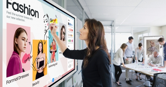Paperboard digital Samsung Flip 2.0