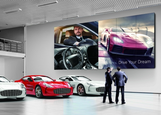 Mur d’images LG VL7F