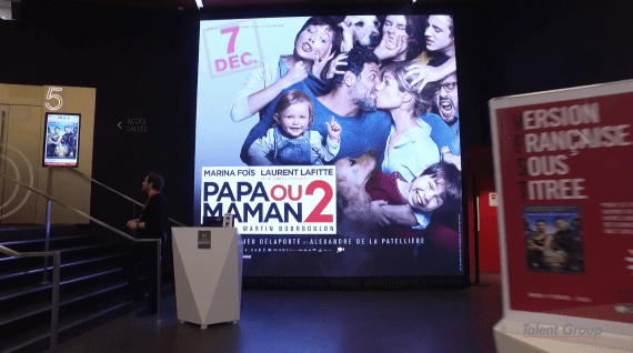 Panneau LED Indoor Blackface P4 3000 CD