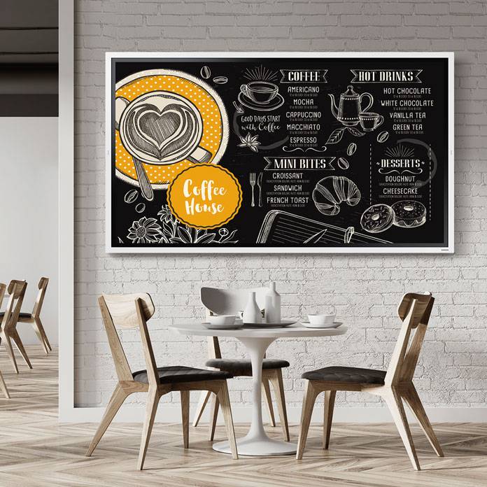 Affichage dynamique pour les cafés, hôtels & restaurants Affichage dynamique pour les cafés, hôtels & restaurants